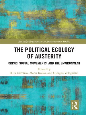 cover image of The Political Ecology of Austerity